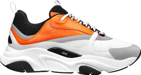 orange Dior sneakers